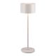 LED-Leuchte Akku, rund/creme, 26 cm