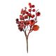 Deko-Stecker Granatapfel/Beeren, orange, 25 cm