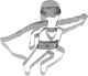 Ausstechform Superheld, 9 cm