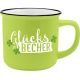 Becher Emaille-Optik, Glücksbecher, 350 ml