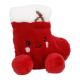 Kuscheltier Gesicht/Xmas, Stiefel, 12 cm