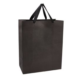 Geschenktüte Edel, schwarz, 26 x 32 cm