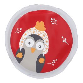 Taschenwärmer Weihnachten, Eule/Mütze