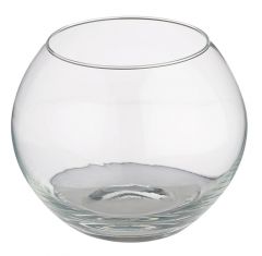 Glas-Kugelvase, 14,5 cm