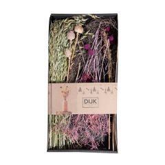 Trockenblumen-Box DIY, Mix, rosa/natur