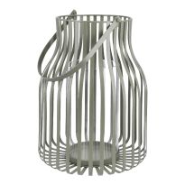 Laterne Design, dunkelgrün, 30 cm