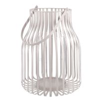 Laterne Design, taupe, 30 cm