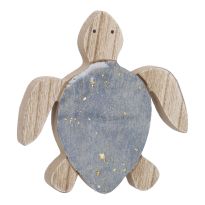 Holz-Figur Schildkröte, 14 x 11 cm