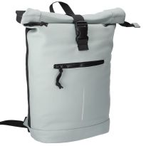 Rucksack Rolltop mit Reflektor, grün, 16 Liter