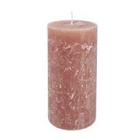 Kerze Rustik, Lara, karamell, 15 cm