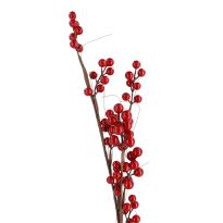 Beerenzweig, rot, 70 cm