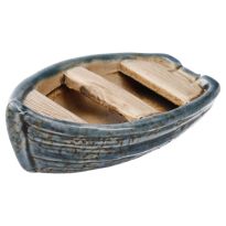 Boot Rustik, blau, 9 cm