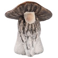 Pilz Wichtel, flach/braun, 6.2 cm