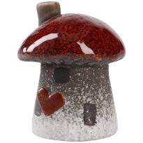 Pilz Haus, Herz/breit, 6 cm