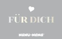 Geschenkgutschein, Für Dich, silber, 15 Euro