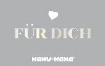 Geschenkgutschein, Für Dich, silber, 50 Euro