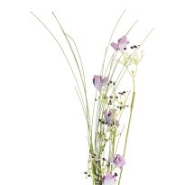 Zweig Wildblumen, Miniblüte/lila, 45 cm