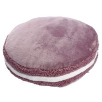 Kissen Macaron, lila, 40 x 12 cm