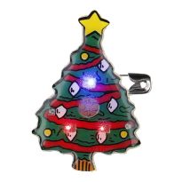 Blink-Anstecker Weihnachten, Baum