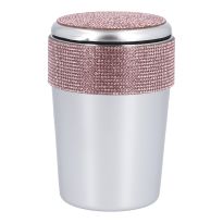 Auto-Aschenbecher Glitter, rosa