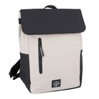 Rucksack Theo, beige/schwarz, 12 Liter