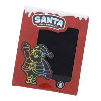 Mini-Zaubertafel Xmas, Weihnachtsmann, 11.5 x 9 cm