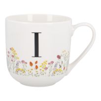 Becher Buchstabe/Flowers, I, 450 ml