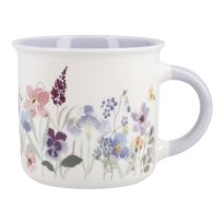 Becher Blumenwiese, lila, 350 ml