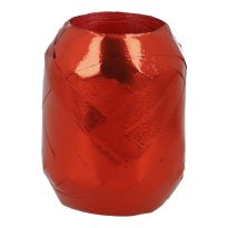 Geschenkband Eiknäuel, Uni/rot, 30 m