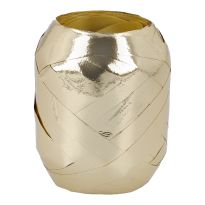 Geschenkband Eiknäuel, Uni/gold, 30 m