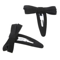 2er Set Haarspange Weihnachten, schwarz