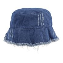 Fischerhut Jeans, dunkelblau
