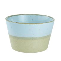 Müslischale Rustik, konisch/blau, 13 cm