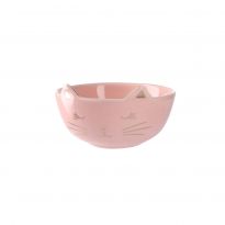 Schale Katze Lilly, rosa, 8 cm
