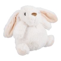 Kuscheltier Hase Schlappohr, weiß, 21 cm