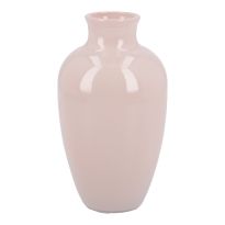 Flaschenvase Opal, rosa, 13 cm