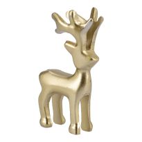 Hirsch Mini, gold, 7.5 cm