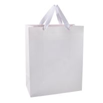 Geschenktüte Edel, weiß, 26 x 32 cm