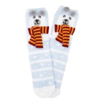 Kuschelsocken 3D/Xmas, Eisbär