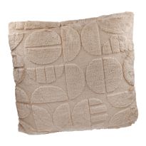 Kissen Design, taupe, 45 x 45 cm