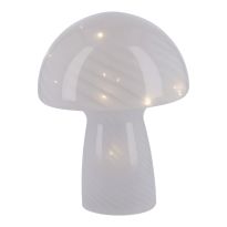 LED-Leuchte Pilz, weiß, 24 cm