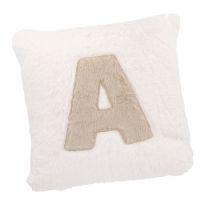 Kissen Buchstabe, A, 30 x 30 cm