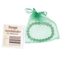 Armband Edelstein-Energie, Aventurin/grün
