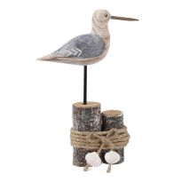 Möwe auf Poller, 20 cm