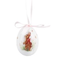 Anhänger Ei, Hase/Seite, 6 cm