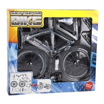 Bausatz Fahrrad, schwarz
