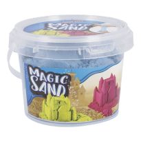 Magicsand im Eimer, blau, 500 g