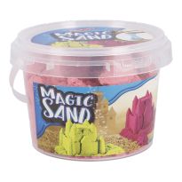 Magicsand im Eimer, pink, 500 g