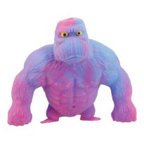 Quetschtier Gorilla, pink, 12 cm