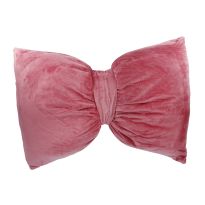 Kissen Schleife, altrosa, 39 cm